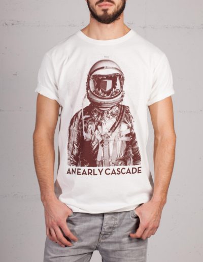 An Early Cascade t-shirt by Daniel Strohhäcker, front view