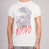 Hypno Cat t-shirt by Daniel Strohhäcker, front view