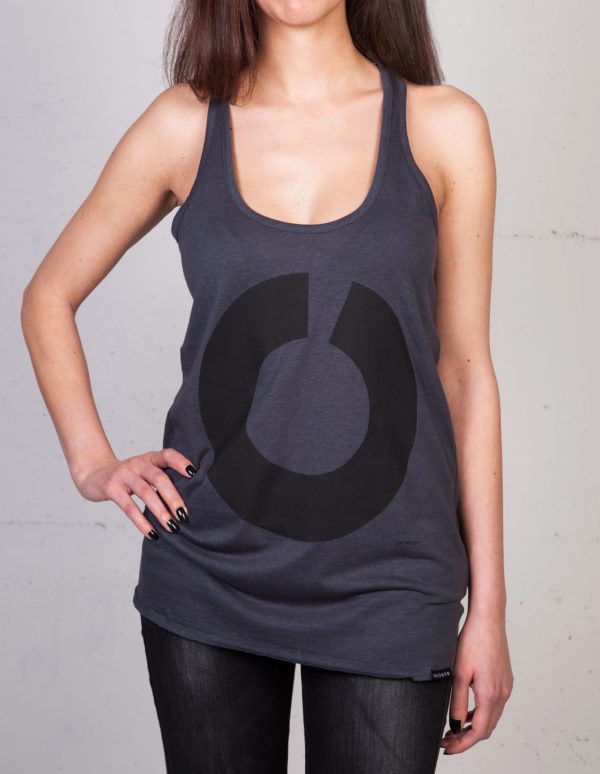 Almost tank top by Geometry Daily, front view